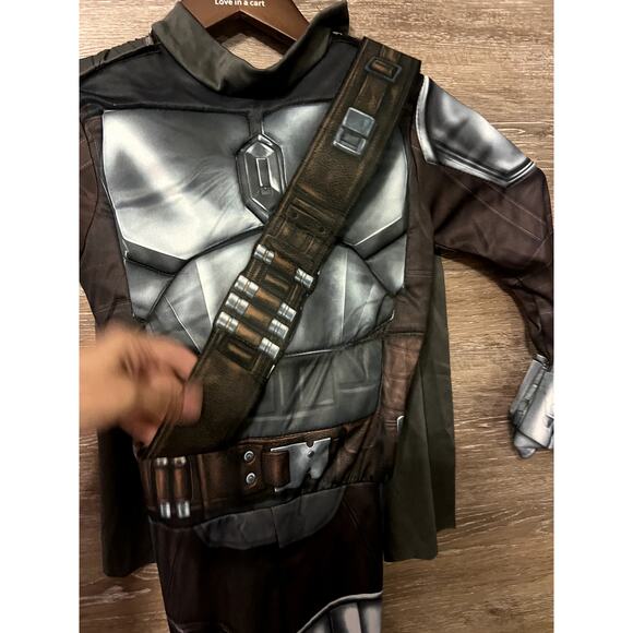 Star Wars mandalorian kids costume boy halloween padded - Picture 3 of 9